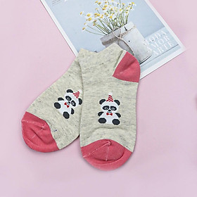 Tất trẻ em 6 đến 8 tuổi LUPERI SP25 chất cotton co giãn thấm hút mồ hôi kháng khuẩn an toàn cho da bé