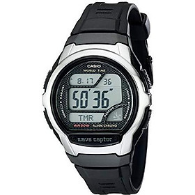 Casio Men's WV58A-1AVCR Waveceptor Atomic Digital Watch