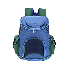 Pet Carrier Backpack Adjustable Strap Pet Travel Bag for Camping Outdoor Dog