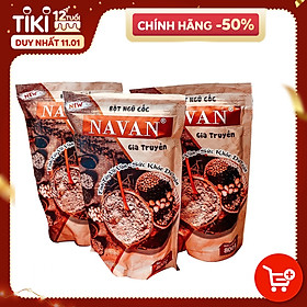 Lốc 3 túi ngũ cốc NAVAN (800g) _ Dinh dưỡng thiết yếu cho phụ nữ sau sinh 