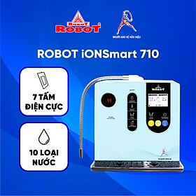 Mua Máy Lọc Nước Điện Giải ROBOT IonSmart 710 Chức Năng Nóng Thông Minh Bộ Điện Phân Có 7 Tấm Điện Cực - Hàng Chính Hãng