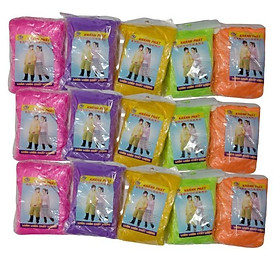 Mua Combo 20 áo mưa nylong tiện lợi dễ sử dụng màu ngẫu nhiên AM0004