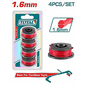 Mua BỘ 4 CUỘN DÂY CƯỚC CẮT CỎ 1.6MM TALS1602 TOTAL - HÀNG CHÍNH HÃNG
