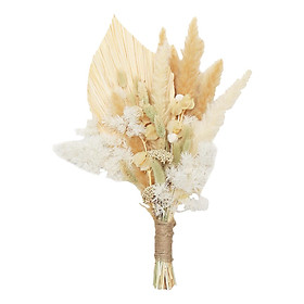 Dried  Grass Floral Arrangement for  Palm Leaves for Party Office