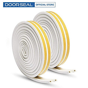 Mua Ron Chữ D Dày 6mm Dán Khung Cửa Gỗ Tự Dính Cách Âm  Ngăn Bụi  Giảm Chấn Cuộn 6m - DOORSEAL (Vietnam)