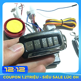 KHÓA CHỐNG TRỘM XE MÁY CAO CẤP 2 KHIỂN