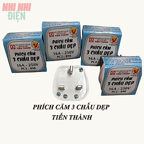 Mua Phích cắm điện 3 chấu dẹp Tiến Thành chân vuông 16A- 250V PC2 898 nhinhi_dientu