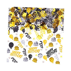450 Pieces Birthday Cake Confetti Table Scatter Confetti for Party DIY Arts