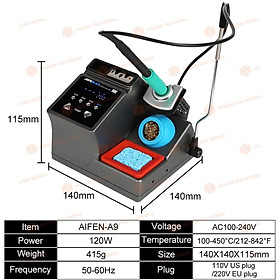 Mua Máy hàn AIFEN-A9 kèm 1 mũi vát (dùng mũi C210)