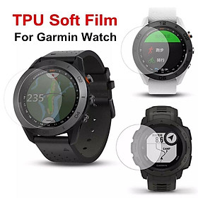 Bộ 5 miếng dán TPU Mềm Mại Bảo Vệ màn hình dành Cho Garmin Fenix 5x Fenix