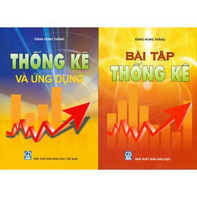 Ảnh bìa Combo 2 Cuốn Thống Kê Và Ứng Dụng + Bài Tập Thống Kê (Giáo trình dùng cho các trường Đại học và Cao đẳng)