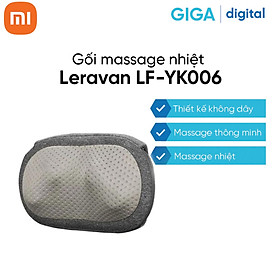 Gối massage nhiệt không dây Xiaomi Youpin Leravan LF-YK006