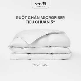 Ruột chăn bông Microfiber 2mx2m2, 1m6x2m, ruột mền bông lông vũ cao cấp mỏng nhẹ ấm áp mùa đông - Sen Đá Home Bedding