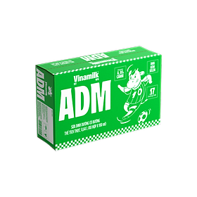 THÙNG 48 HỘP SỮA DINH DƯỠNG VINAMILK ADM GOLD CÓ ĐƯỜNG 180ML