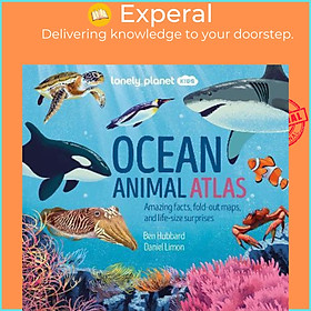 Hình ảnh Sách - Ocean Animal Atlas by Lonely Planet Kids (hardcover)