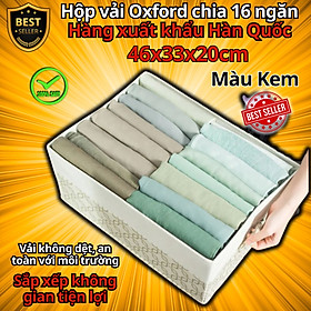Mua Hộp vải đựng đồ chia ngăn NB4 - Hộp đựng quần áo chia ngăn gấp gọn chính hãng D Danido