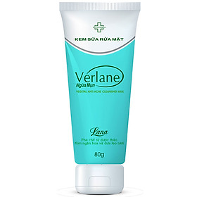 Hình ảnh Kem Sữa Rửa Mặt Ngừa Mụn VERLANE 80g