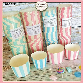 Mua Cup giấy cứng lót nướng bánh cupcake 6cm-7cm (50 cái)