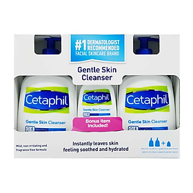 Mua Set 3 Sữa Rửa Mặt Cetaphil Gentle Skin Cleanser (Set3) - Mỹ tại CC Global