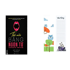 Sách Thôi Miên Bằng Ngôn Từ (Tặng Bookmark độc đáo CR)