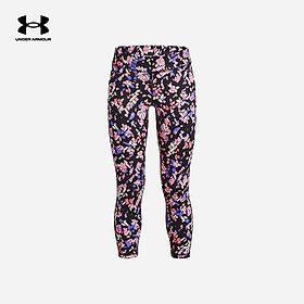 Quần ôm thể thao bé gái Under Armour Motion Printed Ankle - 1369975-002