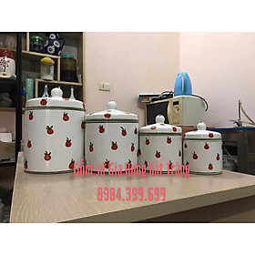 Mua Hũ muối dưa  đựng gạo  đựng muối sứ Bát Tràng  hàng vẽ tay thủ công