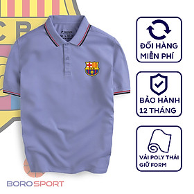 Áo Polo Boro Sport Chất Liệu Vải Poly Thái Giữ Form Thiết Kế Thời Trang Năng Động Barcelona