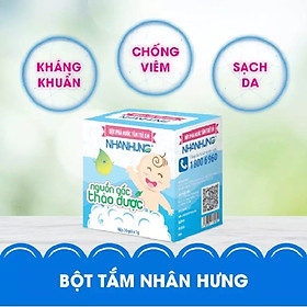 Bột Tắm Nhân Hưng - Trẻ Hết Hăm Da, Rôm Sảy, Mụn Nhọt ,Mẩn Ngứa