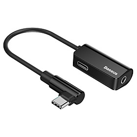 Mua Đầu chuyển Type C sang Audio 3.5mm & Type C Baseus L45 cho game thủ - Hàng chính hãng