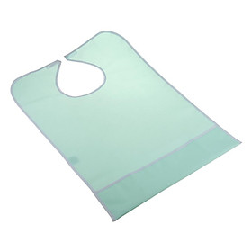 New Waterproof Adult Mealtime Bib Protector Disability Aid Apron