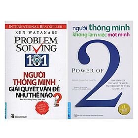 [Download Sách] Combo Người Thông Minh Giải Quyết Vấn Đề Như Thế Nào? + Người Thông Minh Không Làm Việc Một Mình