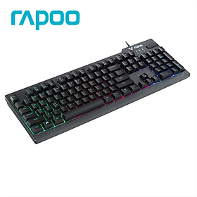 Bàn Phím Gaming RAPOO V50S Đèn Nền 7 Màu, Dây Cắm USB Dài 1.45M - Hàng chính hãng