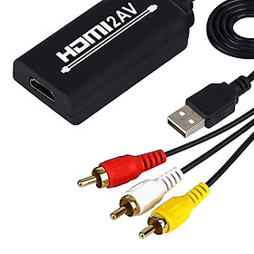 1080P   to 3 RCA Video Audio Converter Cable Adapter for  HDTV