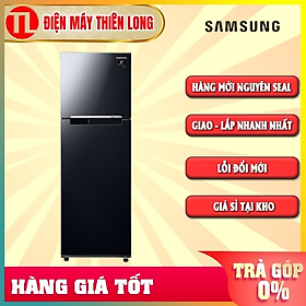 Tủ lạnh inverter samsung rt25m4032bu/sv - hàng chính hãng - chỉ giao tại hcm