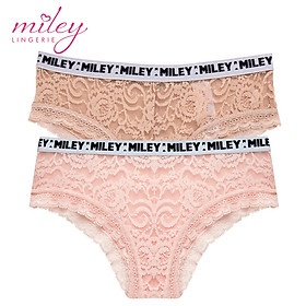 Combo 2 Quần Boy Short Sợi Vải Thiên Nhiên Miley Lingerie - Màu Ngẫu Nhiên