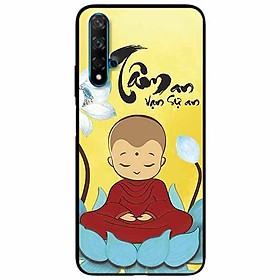 Ốp lưng in cho Huawei Nova 5T Mẫu Tâm Chú Tiểu