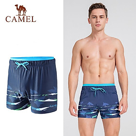 Quần short boxer CAMEL co giãn dùng đi bơi siêu nhẹ dành cho nam - 607blue,L