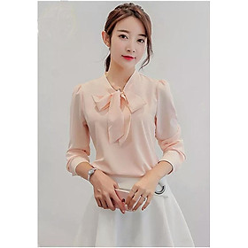 ÁO THẮT NƠ DỂ THƯƠNG MINA