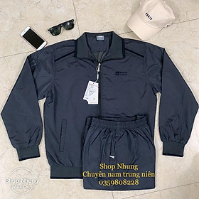 Bộ quần áo khoác gió nam trung niên trung tuổi sỉ sll ẢNH THẬT