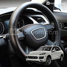 Bọc Vô Lăng ô tô cho PORSCHE CAYENNE Da Thật Họa Tiết Da Rắn Cao Cấp