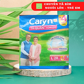 TẢ QUẦN CARYN L28 28 MIẾNG - TẶNG THÊM 4 MIẾNG