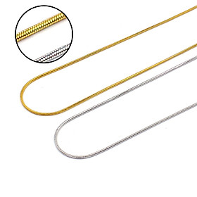 Dây chuyền nữ titan sợi mì nhỏ 1li xinh xắn WDC927