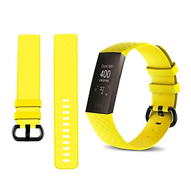 Dây Đeo Cổ Tay Silicone Fitbit Charge 3 Thể Thao