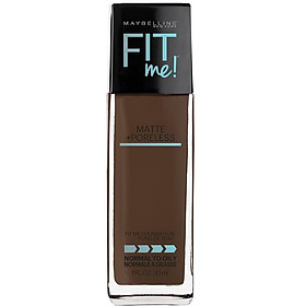 Maybelline Fit Me Matte & Poreless Mattifying Liquid Foundation - Java 375