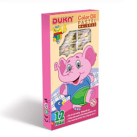 Hình ảnh Sáp Màu - Bút Sáp Dầu Color Oil Pastel DUKA - Hộp Giấy