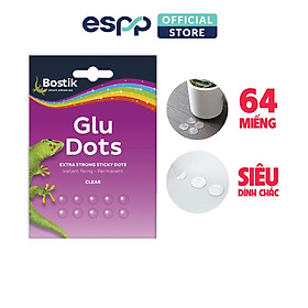 64 miếng dán tròn cao su - siêu dính - bostik