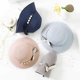 Nón tai bèo mũ rộng vành du lịch biển dành cho nữ chất liệu cói thoáng mát, che nắng cực tốt phù hợp cho dịch đi du lịch