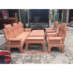 Mua Bộ bàn ghế gỗ phòng khách âu á hộp kiểu như ý gỗ hương đá