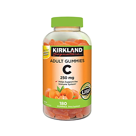 Kẹo Dẻo Vitamin C Kirkland Adult Gummies C - 180 viên - Mỹ