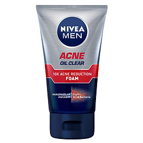 Sữa Rửa Mặt Nivea Men Ngăn Ngừa Mụn Tối Ưu 82379 (50ml)